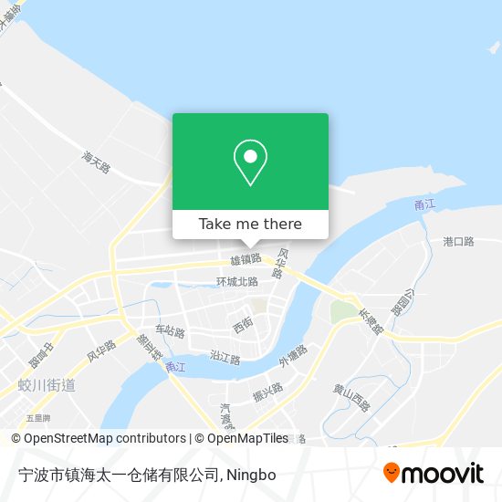 宁波市镇海太一仓储有限公司 map