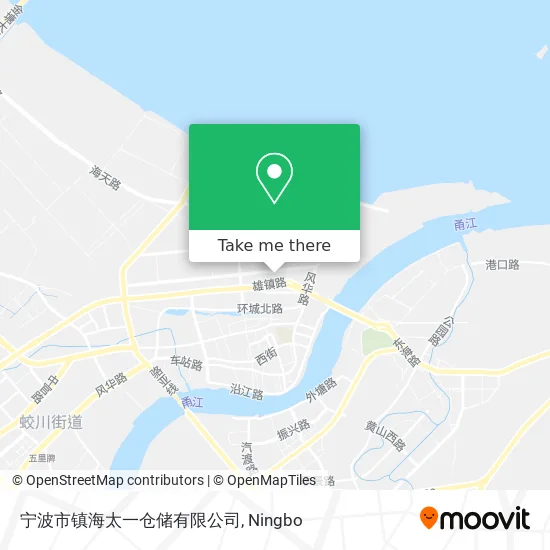 宁波市镇海太一仓储有限公司 map
