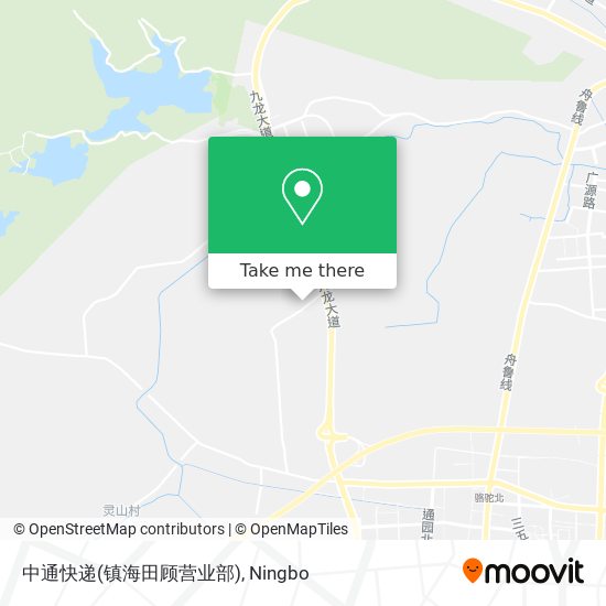 中通快递(镇海田顾营业部) map