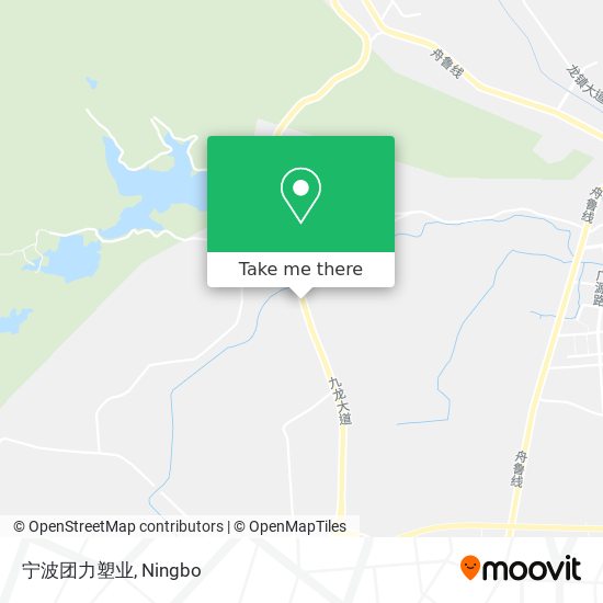 宁波团力塑业 map