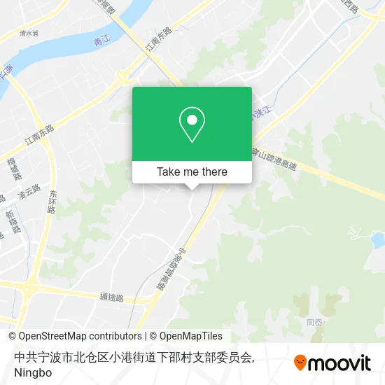 中共宁波市北仓区小港街道下邵村支部委员会 map