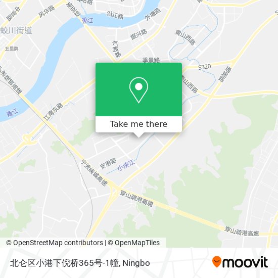 北仑区小港下倪桥365号-1幢 map