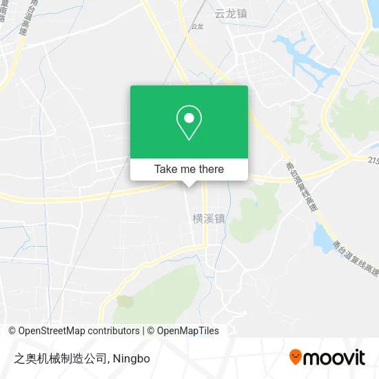 之奥机械制造公司 map