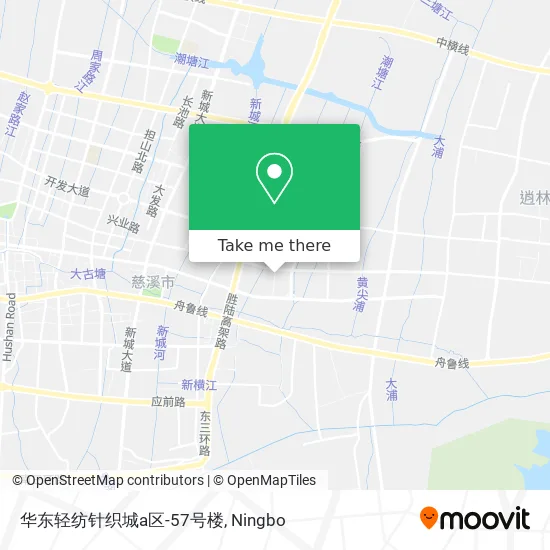 华东轻纺针织城a区-57号楼 map