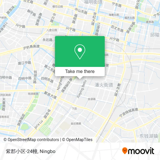 紫郡小区-24幢 map