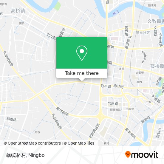 藕缆桥村 map