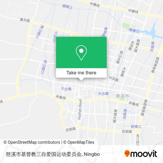 慈溪市基督教三自爱国运动委员会 map