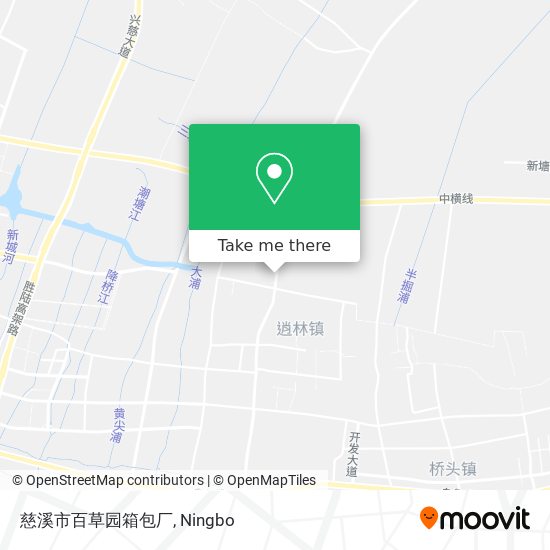 慈溪市百草园箱包厂 map