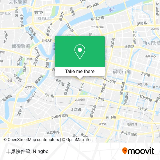 丰巢快件箱 map