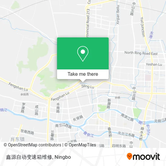 鑫源自动变速箱维修 map