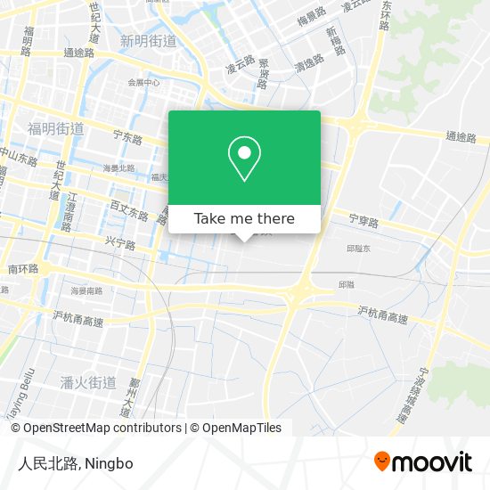 人民北路 map