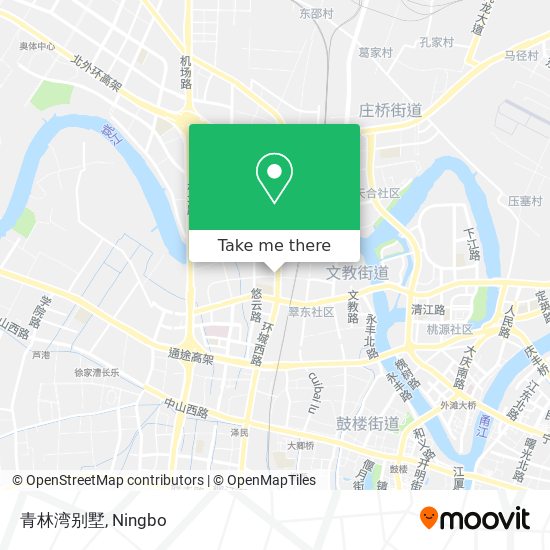青林湾别墅 map