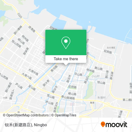 钡禾(新建路店) map