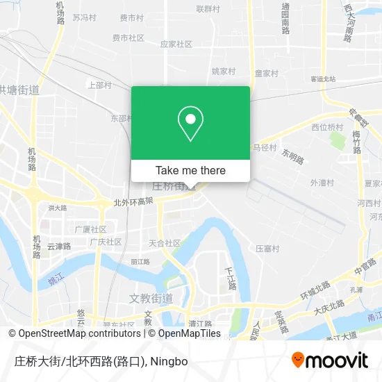 庄桥大街/北环西路(路口) map
