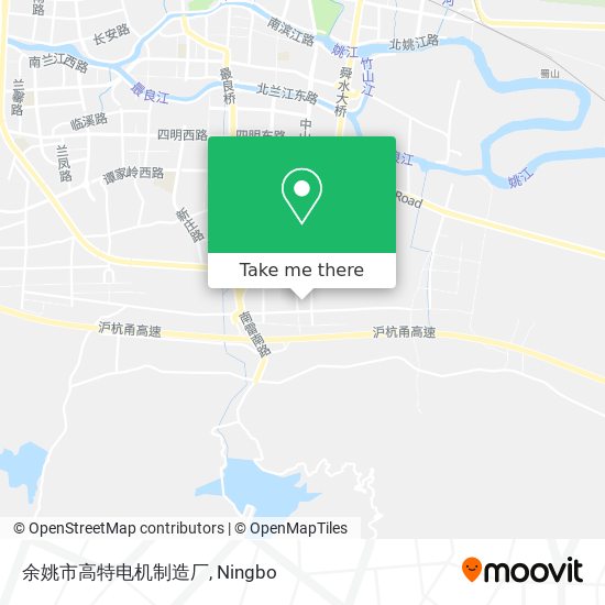 余姚市高特电机制造厂 map