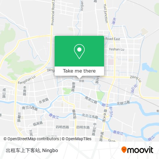 出租车上下客站 map
