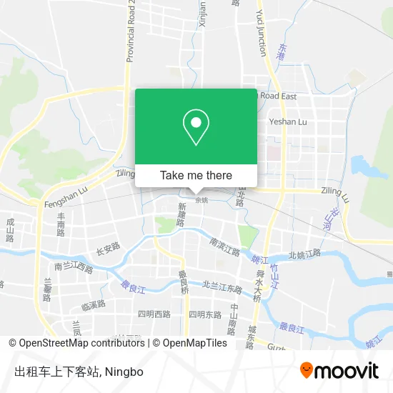 出租车上下客站 map