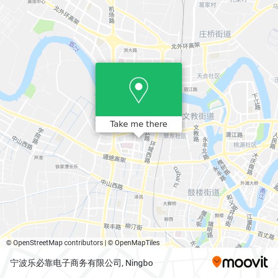 宁波乐必靠电子商务有限公司 map