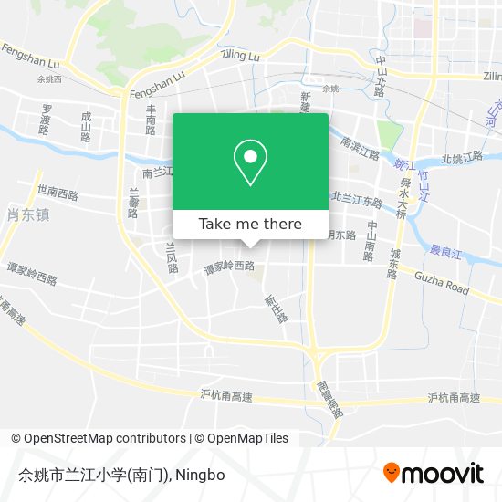 余姚市兰江小学(南门) map