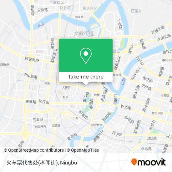 火车票代售处(孝闻街) map