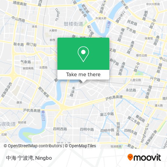 中海·宁波湾 map