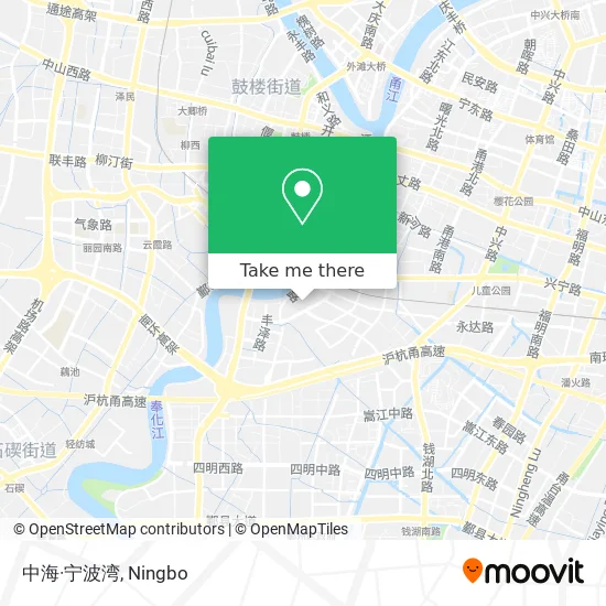 中海·宁波湾 map