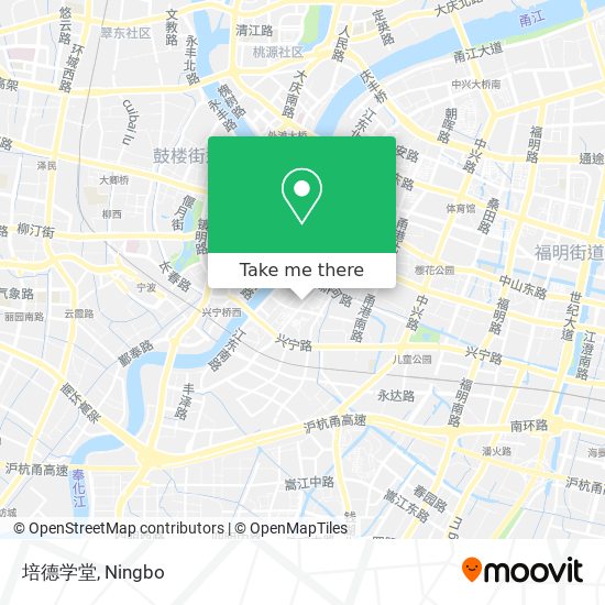 培德学堂 map