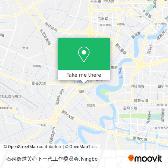 石碶街道关心下一代工作委员会 map