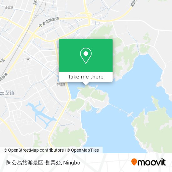 陶公岛旅游景区-售票处 map