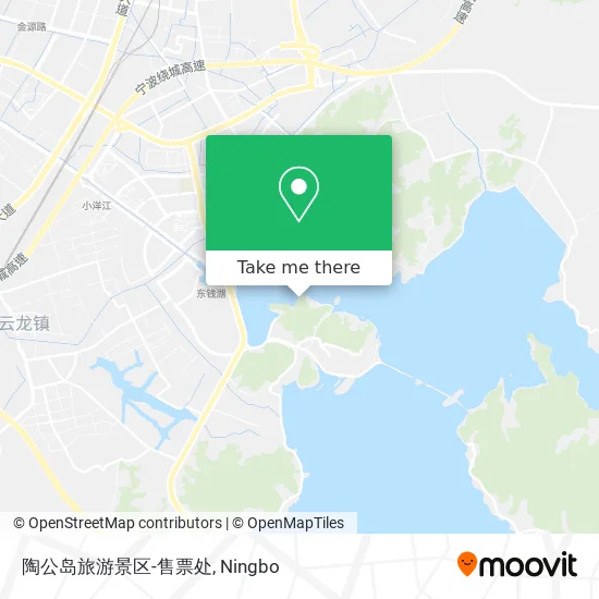 陶公岛旅游景区-售票处 map