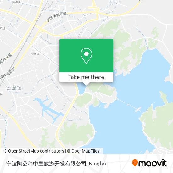 宁波陶公岛中皇旅游开发有限公司 map