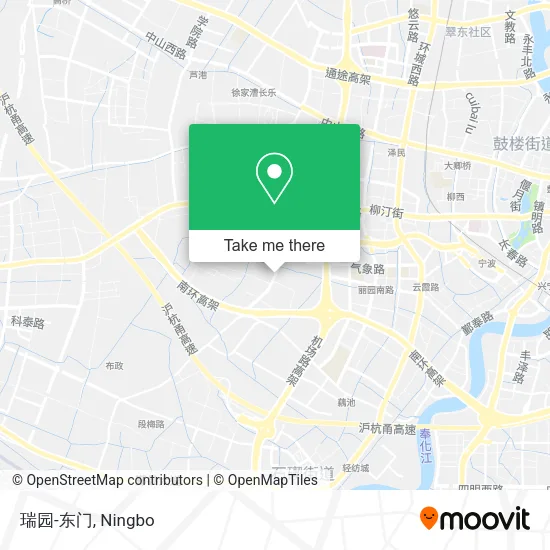 瑞园-东门 map