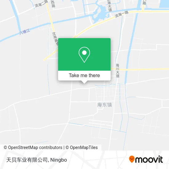天贝车业有限公司 map
