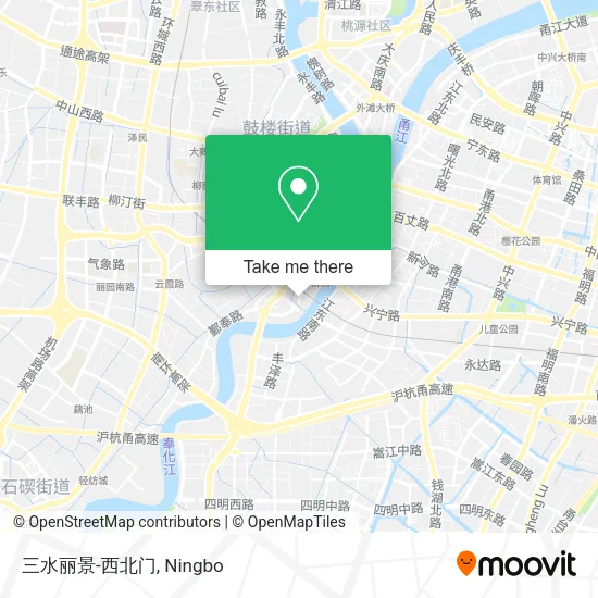 三水丽景-西北门 map
