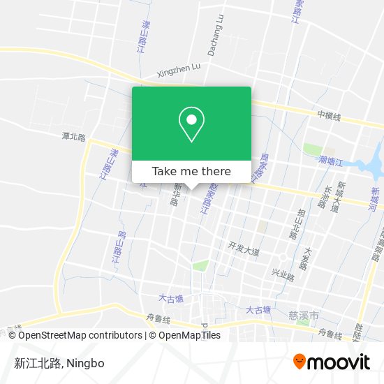 新江北路 map