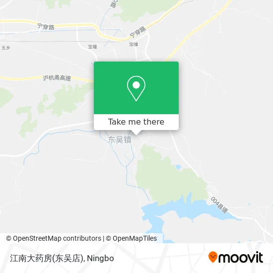 江南大药房(东吴店) map