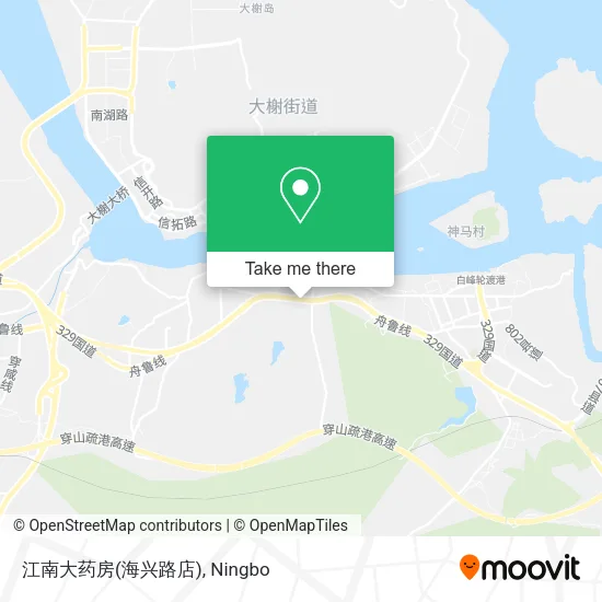 江南大药房(海兴路店) map