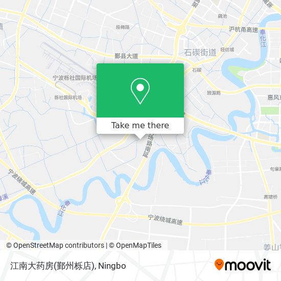 江南大药房(鄞州栎店) map