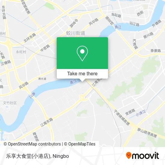 乐享大食堂(小港店) map
