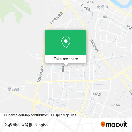 冯西新村-4号楼 map