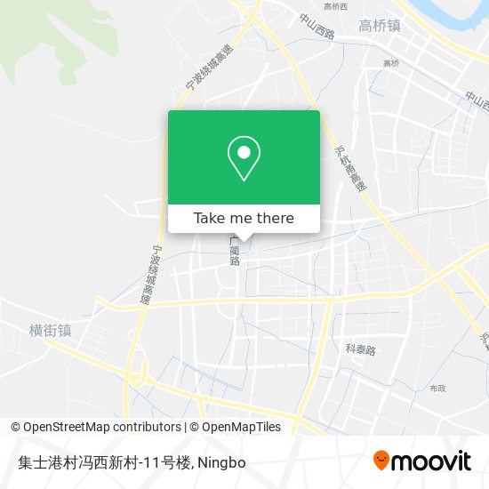 集士港村冯西新村-11号楼 map