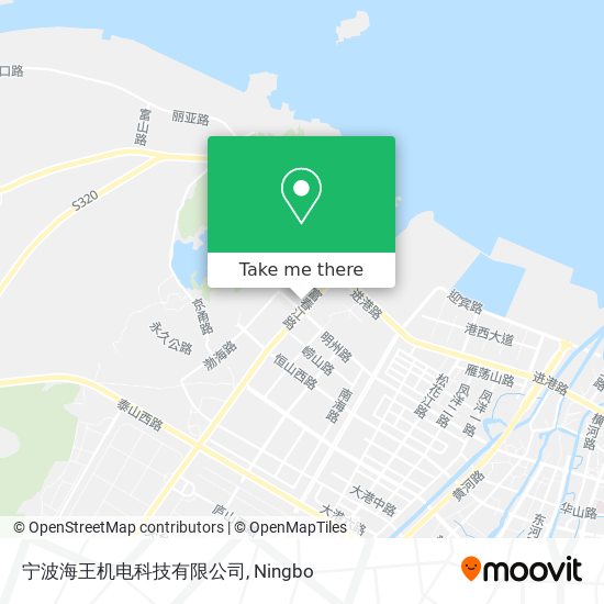 宁波海王机电科技有限公司 map