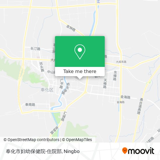 奉化市妇幼保健院-住院部 map