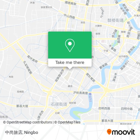 中尚旅店 map