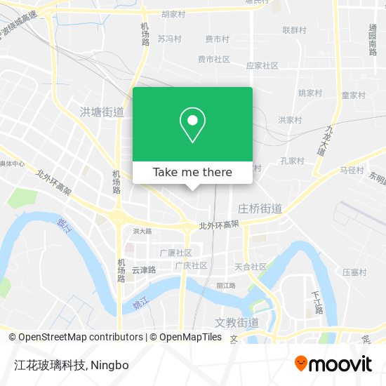 江花玻璃科技 map