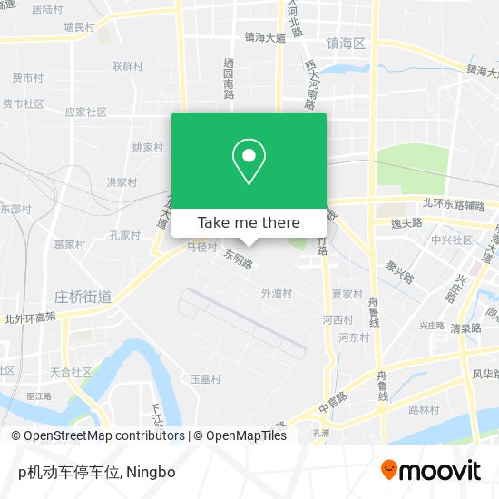 p机动车停车位 map