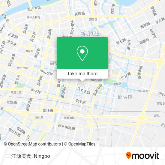 三江源美食 map