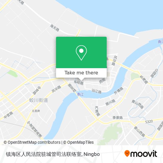 镇海区人民法院驻城管司法联络室 map
