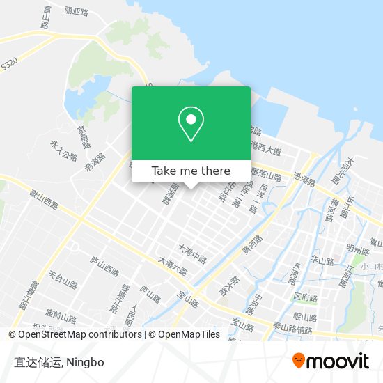 宜达储运 map