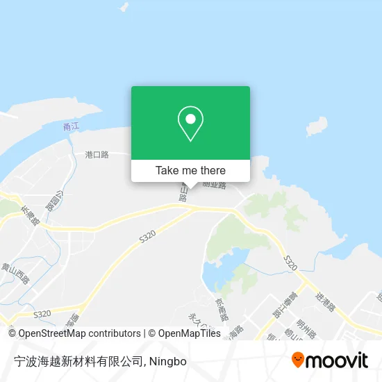 宁波海越新材料有限公司 map